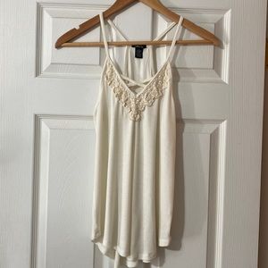 Rue21 Junior’s Cream Tank Top